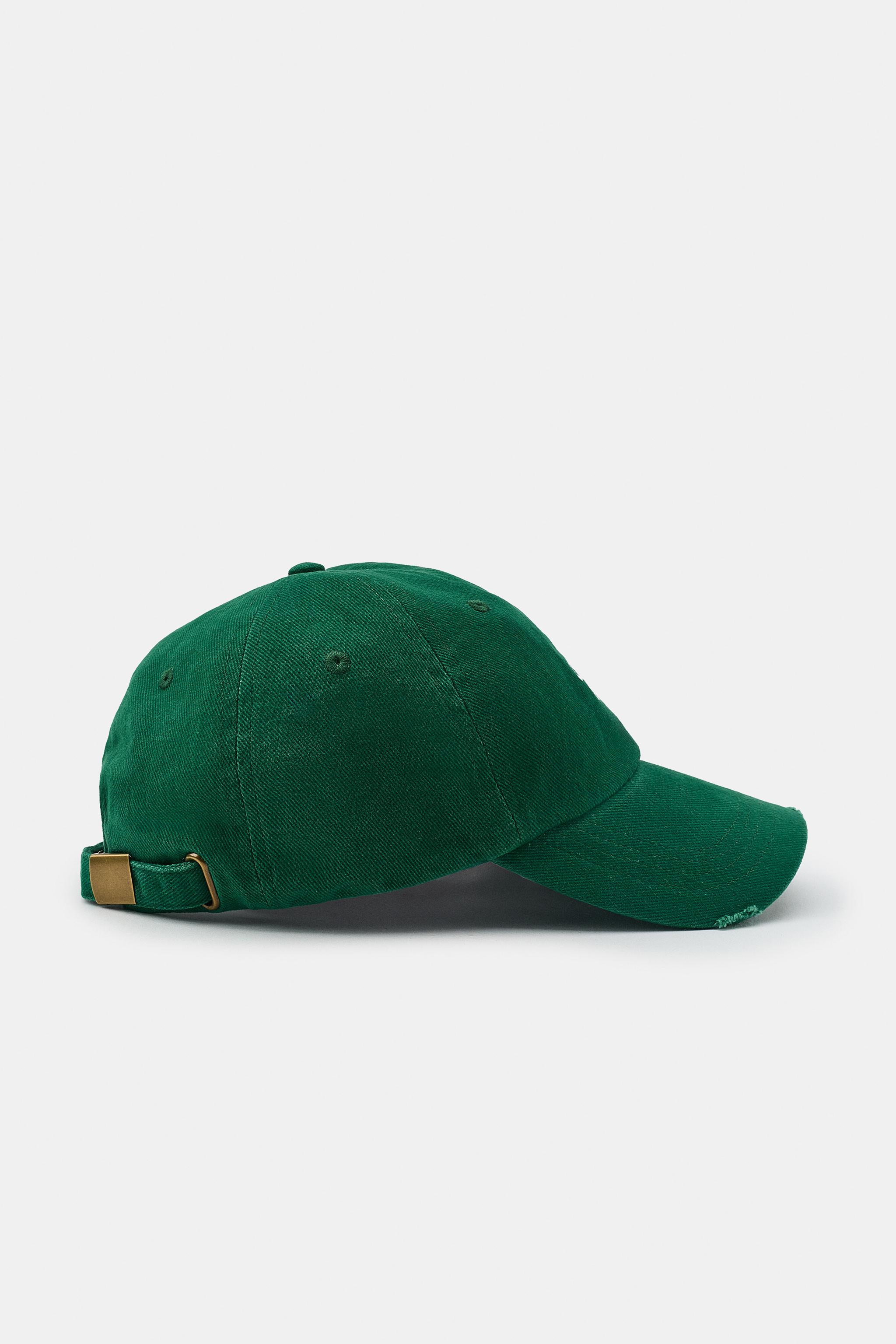 EMBROIDERED TEXT TWILL CAP
